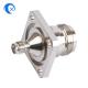 CNC Machine Hardware pannel mount adapter N Type Female Connector Parts to SMA female connector