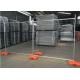 OHSAS Temporary Security Fence 2100mmx2400mm Hot Dipped Galvanized Fencing