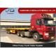 45 Ft Flatbed Semi Trailer Container Transport With 12 Twist Locks