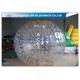 Funny Transparent Inflatable Bumper Ball , Inflatable Grass Zorb Ball For Adults