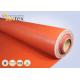 High Temperature Resistant Thermal Insulation Refractory silicone coated fiberglass fabric