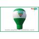 White And Green Large Inflatable Balloon , Inflatable Advertising balloon