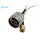 Low Loss RG316 Straight N Male to SMA Male RF Pigtail Cable For Wireless Communication Antenna