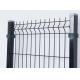 Home Garden 6ft Height 3d Security Fence 60*150mm Square Post