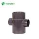 Glue Connection Reducer Cross Tee with Pn16 DIN Standard Complete Size and Samples
