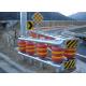 2.5m Post Spacing Rolling Guardrail Barrier 1.2m Height 2.5mm Panel Thickness