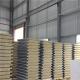 A grade fire rating ivory white double steel roof sandwich panel for labor camp