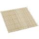 Natural Grain Bamboo Schach Mat With Cotton Rope Restaurant Use