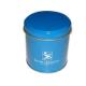 Empty Biscuit Tin Can , Round Cookie Containers Customized Logo Acceptable