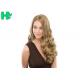 New Stylish Mixed Color Synthetic Hair Wigs Natural Curly Women natural looking synthetic wigs