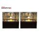 R134A Cake Display Case Black Three Layer Bread Chiller Showcase