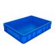 External Size 555x415x115mm Plastic Moving Straight Wall Container for Easy Stacking