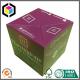 Auto Locking Bottom Pre Glued Style F Flute Corrugated Carton Packaging Box