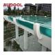 Clear Acrylic Glass Remote Swimming Pool Cover for Intermountain Over Ground Pools
