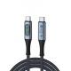 USB 4.0 Type USB C To USB C Data Transfer Cable Fast Charging 100 Watt 40Gbps