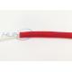 Flame Proof Red Color Electrical Braided Sleeving For Wire Cable Harness