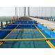 Frost Resistant PVC Tarpaulin Frame Water Tank For Bridge Bearing Test