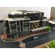 3D Modern House Model , Miniature Architectural Models With Led Light