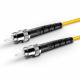 ST UPC to ST UPC Singlemode Simplex Fiber Optic Patch Cable for Fast Ethernet