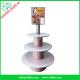 POS paper material paperboard shelf printed  three tiers cupcake display racks