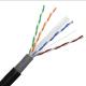 0.56mm Rj45 Cat6 LAN Cable , Underground Cat6 Cable Outdoor Waterproof