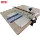 Square Shape Specimen Swatch Cutter with Scale Cutting Mat for Speedy Measurement