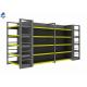 Double Side Grocery Store Display Racks , Durable Metal Gondola Shelving