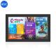 Android 8.1 Wall Mounted Digital Signage Quad Core Touch Screen Advertising display