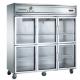 Glass Door Upright Refrigerator Freezer 1350L Ultra Large Capacity Commercial