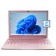 Slim Laptop 10.1 Inch IPS Panel Dual Core Intel 8GB DDR4 SSD English Keyboard Windows OS Students Business made of ABS material
