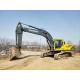 Heavy Used Machinery Excavator , 29 Ton EC290BLC Volvo Excavator Moving By Chain