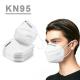 Anti Droplet KN95 Face Mask , Adult Disposable Dust Respirator With CE FDA Apprvoal