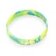 Camouflage Engraved And Color Filled Custom Silicone Rubber Wristbands
