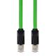 High Speed CAT.6A Patch Cable Shielded STP 26AWG Ethernet Network Green