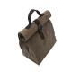 Waxed Canvas 6 Can Cooler 100% Cotton PU Leather Waterproof With Carrying Handle