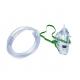 DEHP Free Plastic Elongated Oxygen Mask Medical Grade PVC