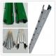 10FT High Zinc Coated Metal Plant Support Stakes With Three Round Holes