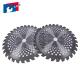 36 / 40T TCT Saw Blade Wear Resistant Mental Polishing For Harvesting Wheat Rice