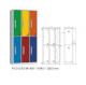 Powder coated steel storage locker FYD-G008,6 door,6 handle,6 lock,very safety,in stock