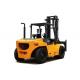 Heavy Diesel Forklift 10 Tons Pneumatic Tyre 82.4kw / 2000rpm Rated Power