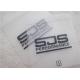 Dumb Face Scrub Transparent TPU Rubber Logo Patches With Rounded Corners Customized