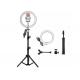 160 CM LED Ring with Tripod Stand Selfie Ringlight Video photography Lamp For Youtube Makeup Video Live Shooting