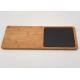 Non Slip Stone Placemats , Kitchen Cutting Board Slate Bamboo Natural