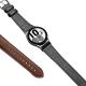 20mm Leather Watch Band for Samsung Galaxy Watch 4 Quick Release Genuine Leather Strap