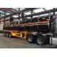 Steam Heating 3 Axle Asphalt Tank Trailer 42000 L Bitumen Tanker