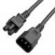 Connector Adapters C14 To C5 Power Adapter Cord 7a 250v 18 Awg