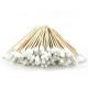 ISO13485 Bamboo Stick Medical Cotton Buds For Adult Ear Cleaning