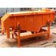 Carbon Steel Amplitude 8mm Linear Vibrating Screen For Sand