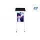 Double Pole Solar Powered Light Box Garbage Bin Advertising Two Sided Poster Display
