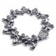 High Quality Tagor Stainless Steel Jewelry Fashion Men's Casting Bracelet PXB060